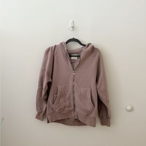 A&F Mauve Warm Hoodie